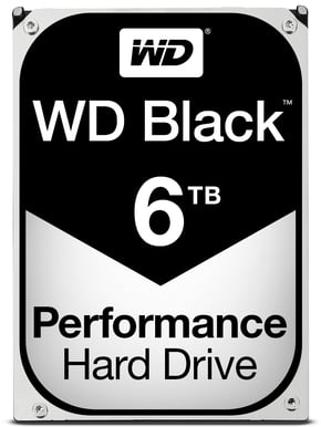 WD Black 6TB 7200rpm 128MB