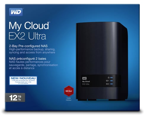 WD My Cloud EX2 Ultra 12TB