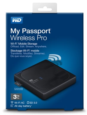 WD My Passport Wireless Pro 3TB