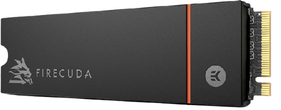 Seagate Firecuda 530 NVMe SSD Gen 4 4TB Med Värmespridare