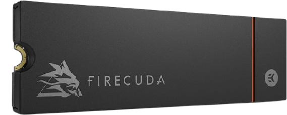Seagate Firecuda 530 NVMe SSD Gen 4 4TB Med Värmespridare