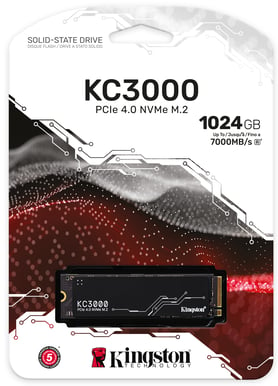 Kingston KC3000 M.2 NVMe SSD Gen 4 1024GB