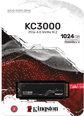 Kingston KC3000 M.2 NVMe SSD Gen 4 1024GB