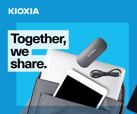 Kioxia Exceria Plus Portable SSD 500GB