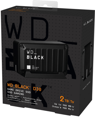 WD Black D30 Game Drive SSD 2TB