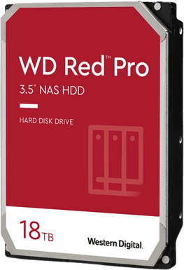 WD Red PRO 18TB 7200rpm 512MB