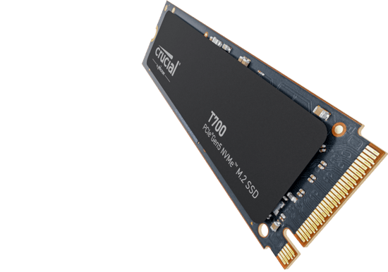Crucial T700 PCIe Gen5 NVMe M.2 SSD