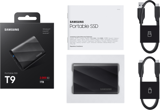 Samsung T9 External 1TB Svart