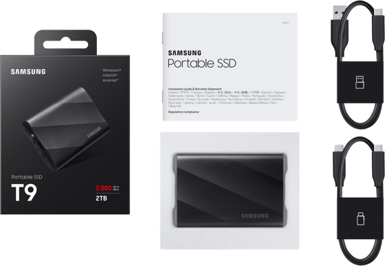 Samsung T9 External 2TB Svart