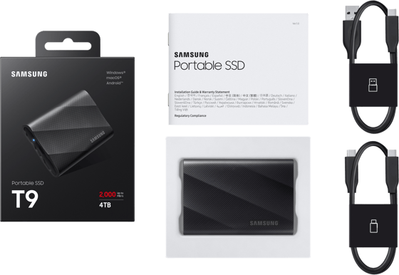 Samsung T9 External 4TB Svart