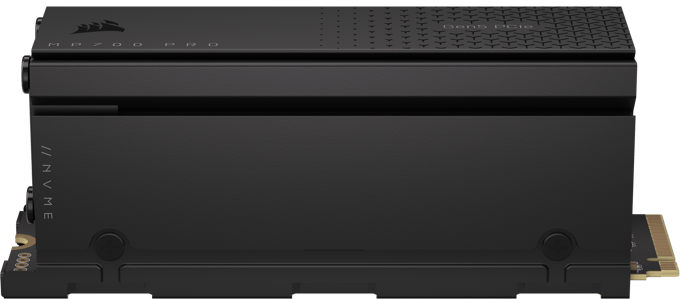 Corsair Force MP700 Pro M.2 NVMe 2.0 Gen 5 1TB Med Värmespridare