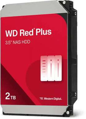 WD Red Plus 2TB 5400rpm 64MB