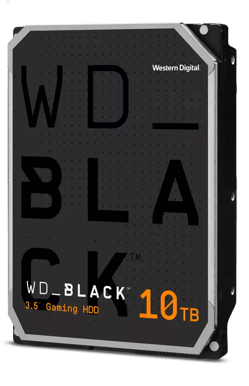 WD Black Desktop 10TB 7200rpm 256MB
