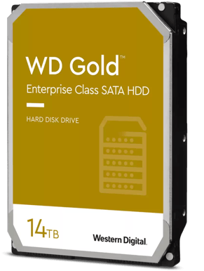 WD Gold 14TB 7200rpm 512MB