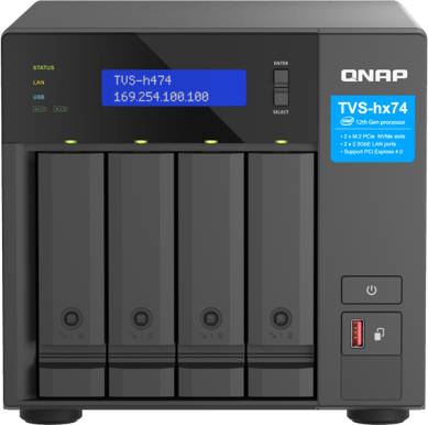 Qnap TVS-h474-PT-8G 4-Bay Tower