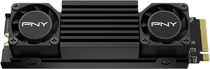 PNY CS3150 2TB M.2 NVMe PCIe Gen 5 med värmespridare