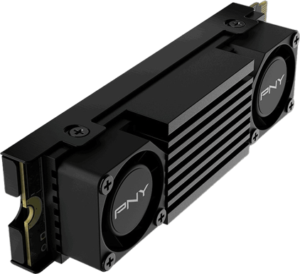 PNY CS3150 2TB M.2 NVMe PCIe Gen 5 med värmespridare