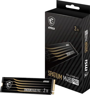 MSI Spatium M480 Pro PCIe 4.0 NVMe 2TB