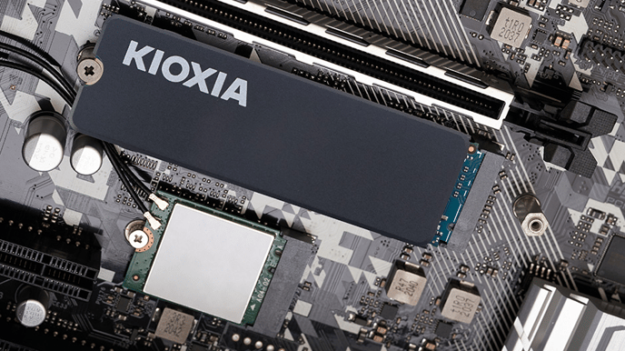 Kioxia Exceria Heatsink NVMe SSD 1TB