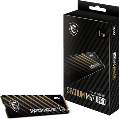 MSI Spatium M470 Pro PCIe 4.0 NVMe 1TB