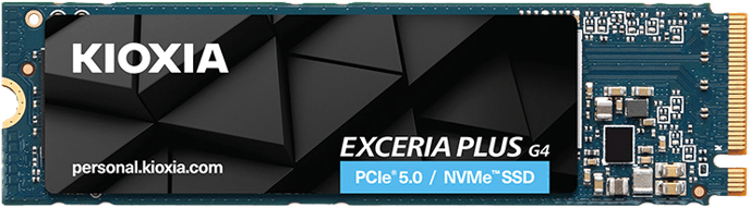 Kioxia Exceria G4 NVMe SSD 2TB Gen 5