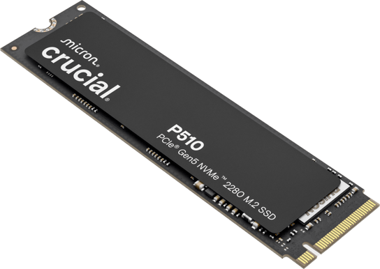 Crucial P510 1TB M.2 NVMe PCIe Gen 5