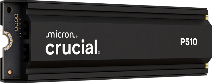 Crucial P510 2TB M.2 NVMe PCIe Gen 5 med värmespridare