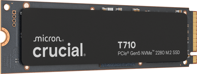 Crucial T710 2TB M.2 NVMe PCIe Gen 5