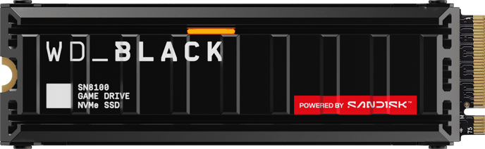 WD Black SN8100 4TB M.2 NVMe PCIe Gen 5 med värmespridare