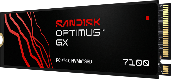 Sandisk Optimus GX 7100 M.2 NVMe SSD 1TB