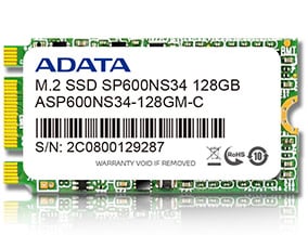 ADATA Premier SP600 128GB M.2