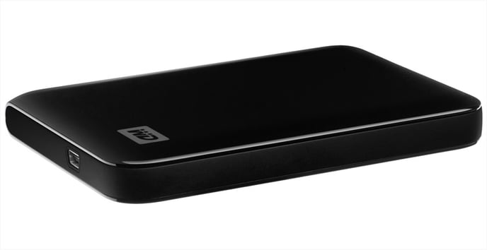 Western Digital Passport Essential 500GB Svart
