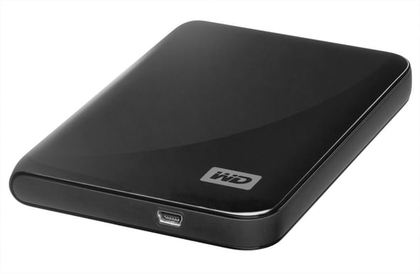 Western Digital Passport Essential 500GB Svart