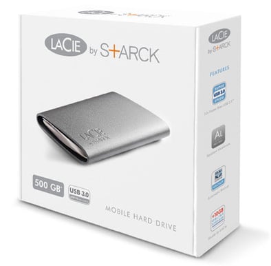 LaCie Starck Mobile USB 3.0 500GB