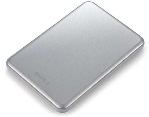 Buffalo Ministation Slim 500GB Silver