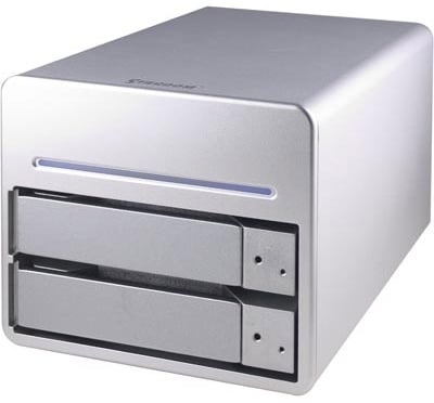 Stardom HDD-kabinett för 2st SATA-diskar, USB