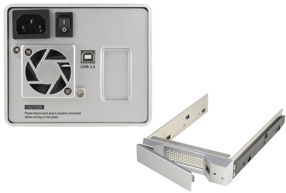 Stardom HDD-kabinett för 2st SATA-diskar, USB