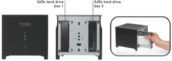 Netgear ReadyNAS MS2110 Stora 1TB