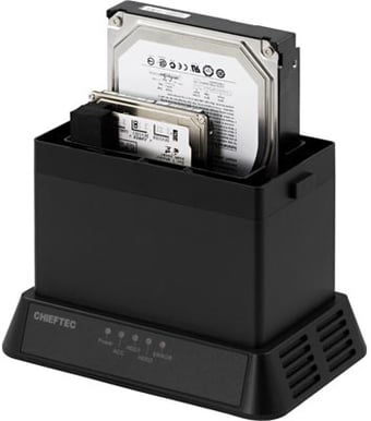 HD Kabinett 2st. SATA 2x2,5"/3,5" USB2.0 och eSATA