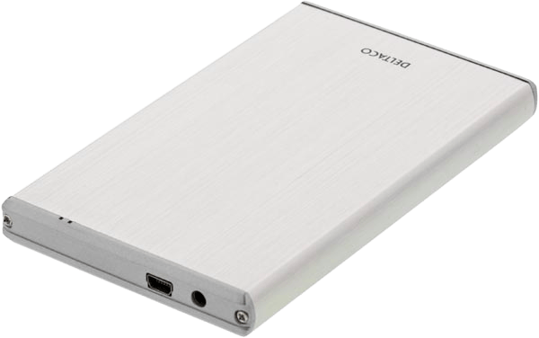 HD kabinett 2.5" SATA 6Gb/s till USB 3.0 Silver