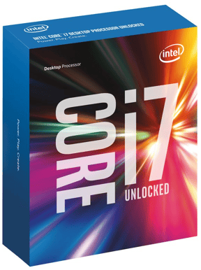 Intel Core i7 6700K, 4.0 GHz