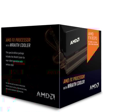 AMD FX-8370 8C 4,3 GHz 8MB Wraith Cooler
