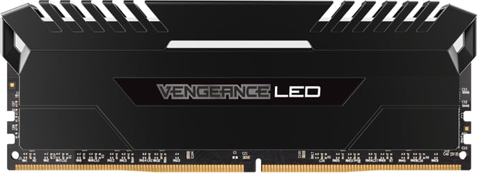 Corsair 32GB (2x16GB) DDR4 3200MHz CL16 Vengeance LED - Vit