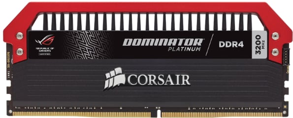 Corsair 16GB (4x4GB) DDR4 3200MHz CL16 Dominator Platinum - ROG