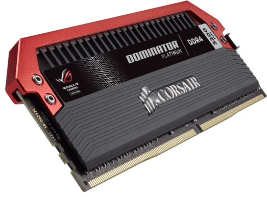 Corsair 32GB (4x8GB) DDR4 3200MHz CL16 Dominator Platinum - ROG
