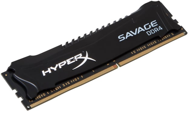 Kingston Fury 16GB (4x4GB) DDR4 2400MHz CL12 Savage Black