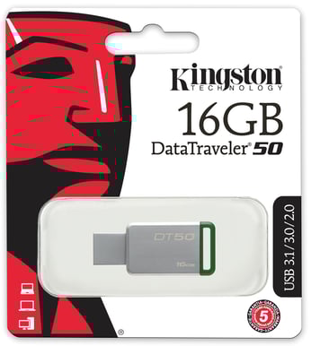 Kingston DataTraveler 50 16GB USB 3.1