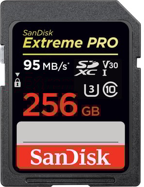 SanDisk SDXC 256GB Extreme Pro