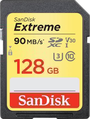 SanDisk SDXC 128GB Extreme