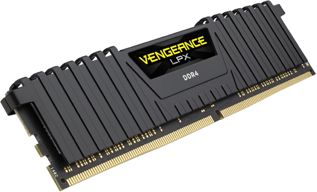 Corsair 16GB (2x8GB) DDR4 3000MHz CL15 Vengeance LPX Svart
